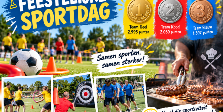 FEESTELIJKE SPORTDAG (terugblik)